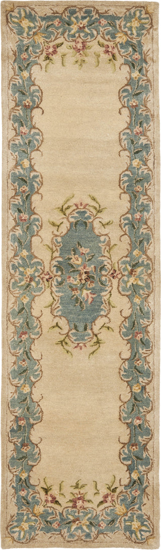 Safavieh Bergama Brg166 Ivory/Light Blue Area Rug Runner