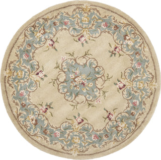 Safavieh Bergama Brg166 Ivory/Light Blue Area Rug Round