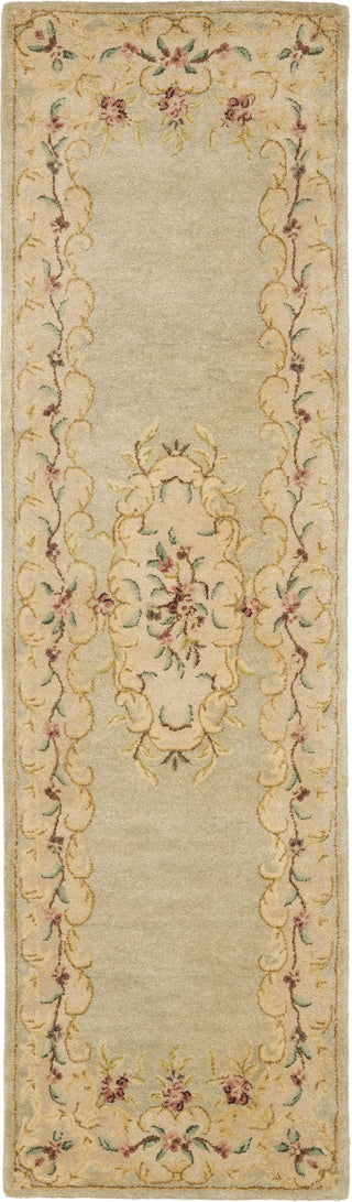 Safavieh Bergama Brg166 Light Green/Beige Area Rug Runner