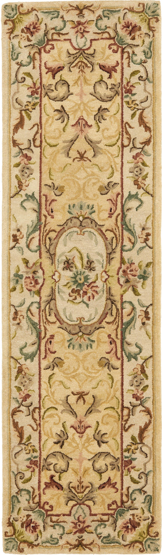 Safavieh Bergama Brg168 Light Gold/Beige Area Rug Runner