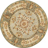 Safavieh Bergama Brg174 Light Blue/Ivory Area Rug Round