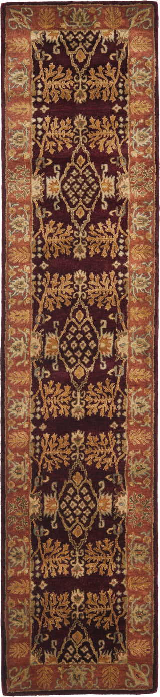 Safavieh Bergama Brg190 Red/Rust Area Rug 