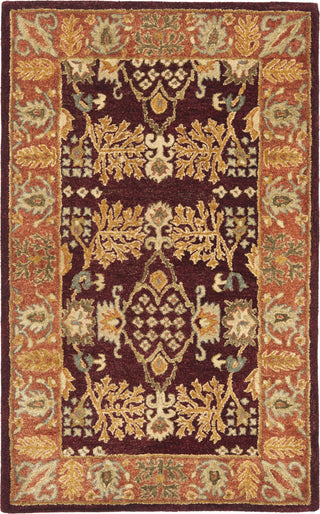 Safavieh Bergama Brg190 Red/Rust Area Rug main image