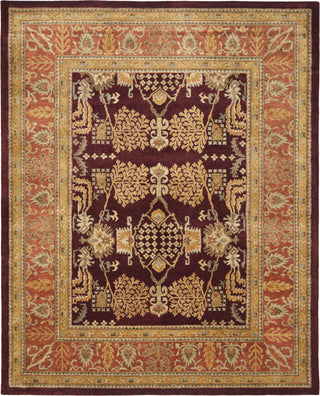 Safavieh Bergama Brg190 Red/Rust Area Rug Main