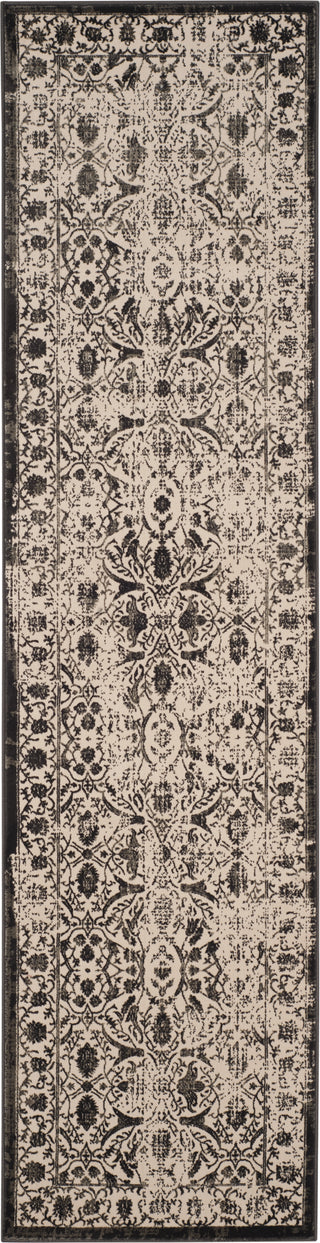 Safavieh Brilliance BRL502C Creme/Black Area Rug 