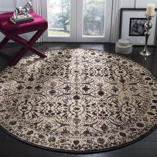 Safavieh Brilliance BRL502C Creme/Black Area Rug 