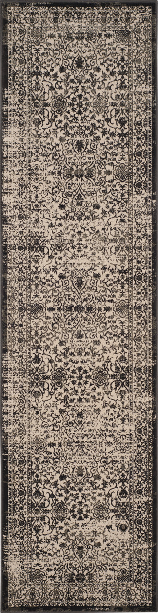 Safavieh Brilliance BRL504C Creme/Black Area Rug 