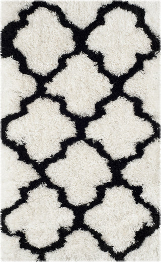 Safavieh Sg-Bsg-Barcelona Shag Barcelona 319 Ivory/Black Area Rug main image