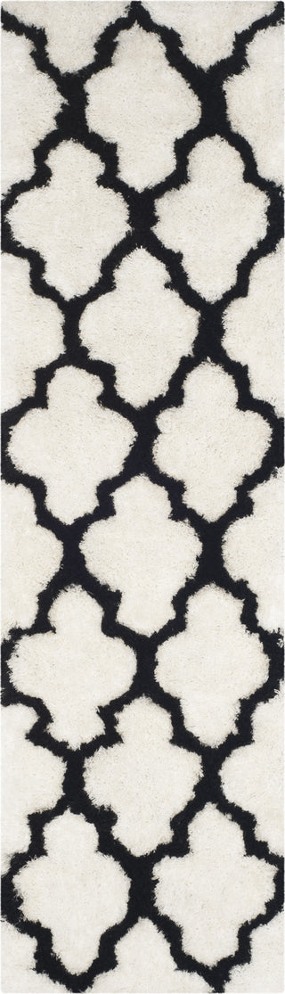 Safavieh Sg-Bsg-Barcelona Shag Barcelona 319 Ivory/Black Area Rug Runner