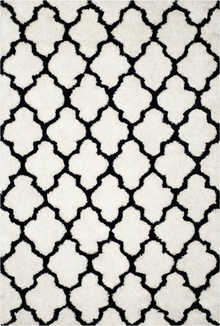 Safavieh Sg-Bsg-Barcelona Shag Barcelona 319 Ivory/Black Area Rug Main