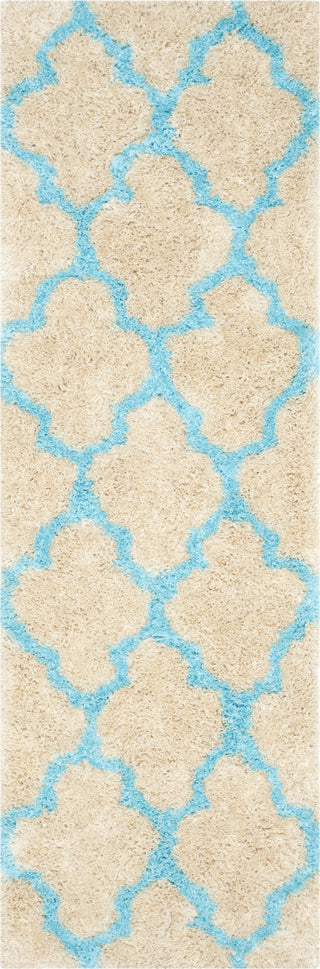 Safavieh Sg-Bsg-Barcelona Shag Barcelona 319 Cream/Blue Area Rug 