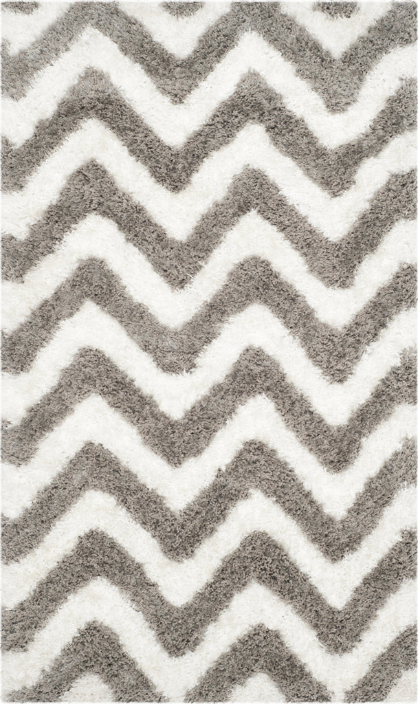 Safavieh Sg-Bsg-Barcelona Shag Barcelona 320 Ivory/Silver Area Rug main image