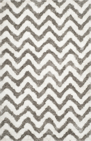 Safavieh Sg-Bsg-Barcelona Shag Barcelona 320 Ivory/Silver Area Rug Main