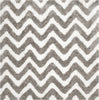 Safavieh Sg-Bsg-Barcelona Shag Barcelona 320 Ivory/Silver Area Rug Square
