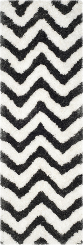 Safavieh Sg-Bsg-Barcelona Shag Barcelona 320 Graphite/Ivory Area Rug 