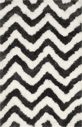 Safavieh Sg-Bsg-Barcelona Shag Barcelona 320 Graphite/Ivory Area Rug main image