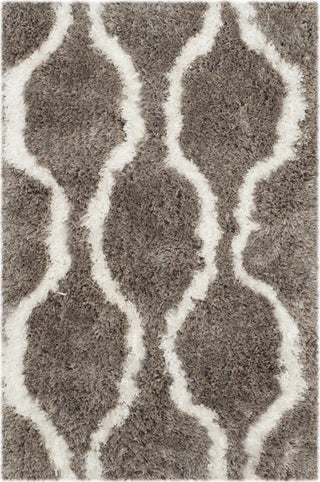 Safavieh Sg-Bsg-Barcelona Shag Barcelona 322 Silver/Ivory Area Rug 