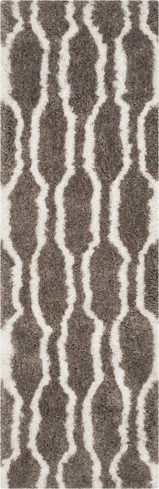 Safavieh Sg-Bsg-Barcelona Shag Barcelona 322 Silver/Ivory Area Rug Runner