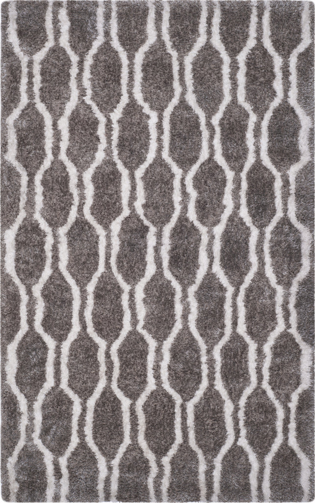 Safavieh Sg-Bsg-Barcelona Shag Barcelona 322 Silver/Ivory Area Rug main image