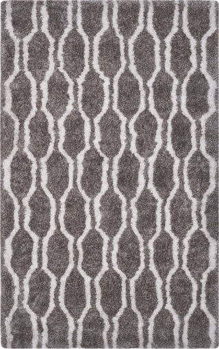 Safavieh Sg-Bsg-Barcelona Shag Barcelona 322 Silver/Ivory Area Rug main image