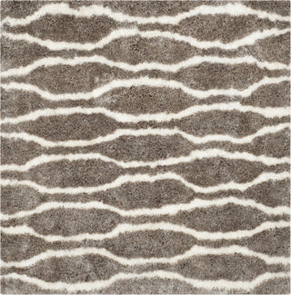 Safavieh Sg-Bsg-Barcelona Shag Barcelona 322 Silver/Ivory Area Rug Square