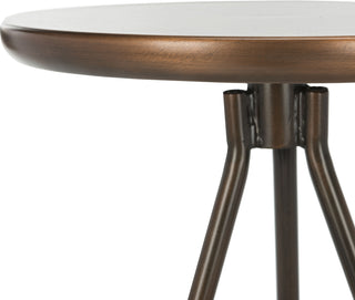 Safavieh Galexia Bar Stool Antique Copper Furniture 