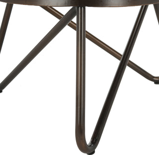 Safavieh Galexia Bar Stool Antique Copper Furniture 