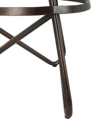 Safavieh Galexia Bar Stool Antique Copper Furniture 