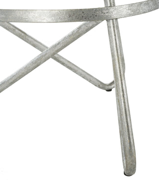 Safavieh Galexia Bar Stool Silver Leaf Furniture 