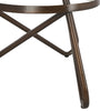 Safavieh Galexia Counter Stool Antique Copper Furniture 