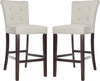 Safavieh Taylor Bar Stool Light Grey Furniture 
