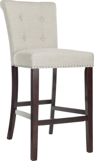 Safavieh Taylor Bar Stool Light Grey Furniture 