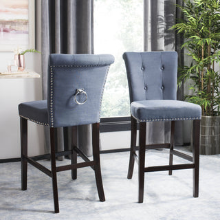 Safavieh Taylor Bar Stool Navy  Feature