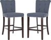 Safavieh Taylor Bar Stool Navy Furniture 