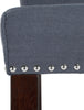 Safavieh Taylor Bar Stool Navy Furniture 