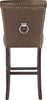 Safavieh Taylor Bar Stool Brown Furniture 