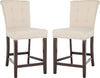 Safavieh Taylor Counter Stool Beige Furniture 