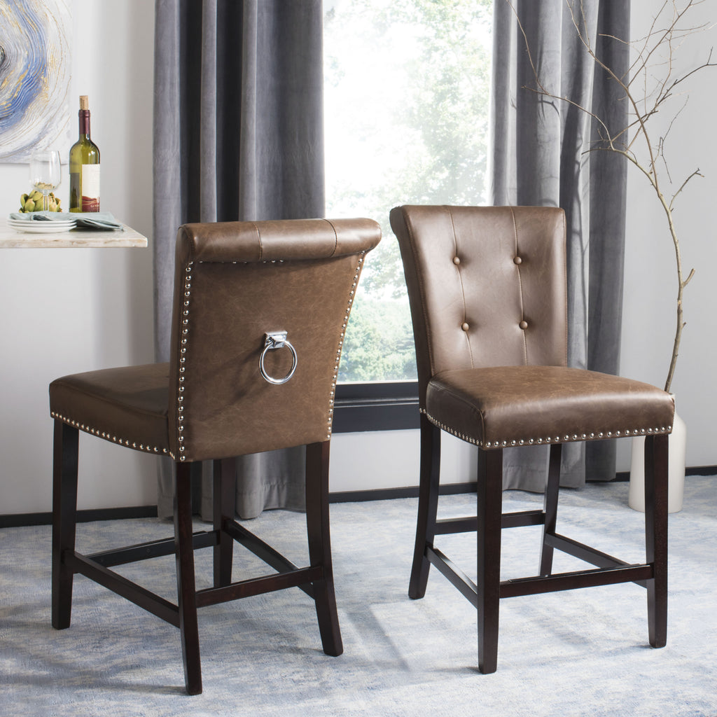 Safavieh Taylor Counter Stool Brown  Feature