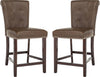 Safavieh Taylor Counter Stool Brown Furniture 