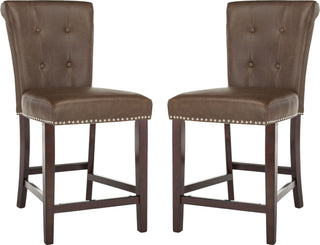 Safavieh Taylor Counter Stool Brown Furniture 