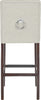 Safavieh Nikita Bar Stool Light Grey Furniture 