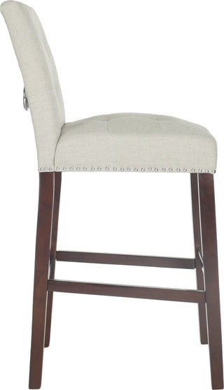 Safavieh Nikita Bar Stool Light Grey Furniture 