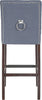 Safavieh Nikita Bar Stool Navy Furniture 