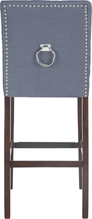 Safavieh Nikita Bar Stool Navy Furniture 