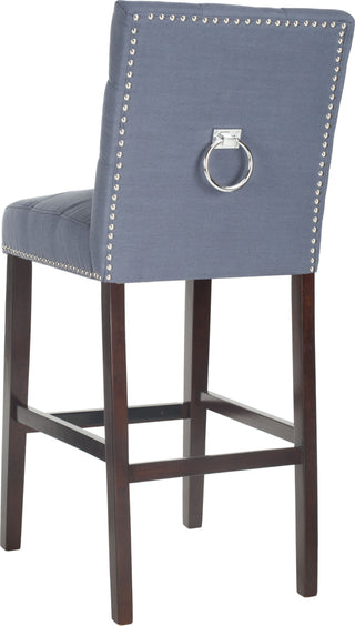 Safavieh Nikita Bar Stool Navy Furniture 