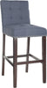 Safavieh Nikita Bar Stool Navy Furniture 