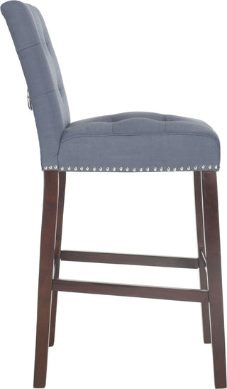 Safavieh Nikita Bar Stool Navy Furniture 