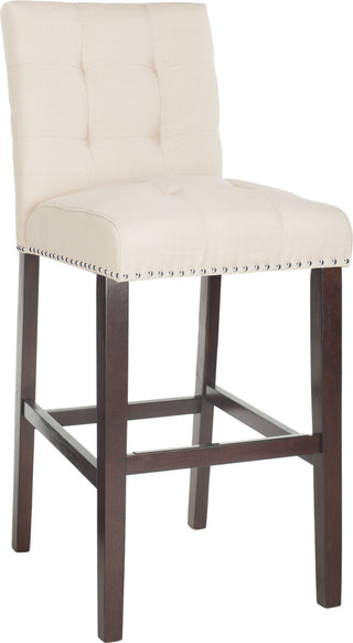 Safavieh Nikita Bar Stool Beige Furniture 