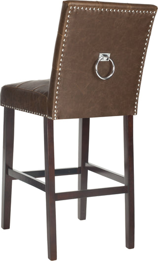 Safavieh Nikita Bar Stool Brown Furniture 