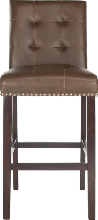 Safavieh Nikita Bar Stool Brown Furniture main image